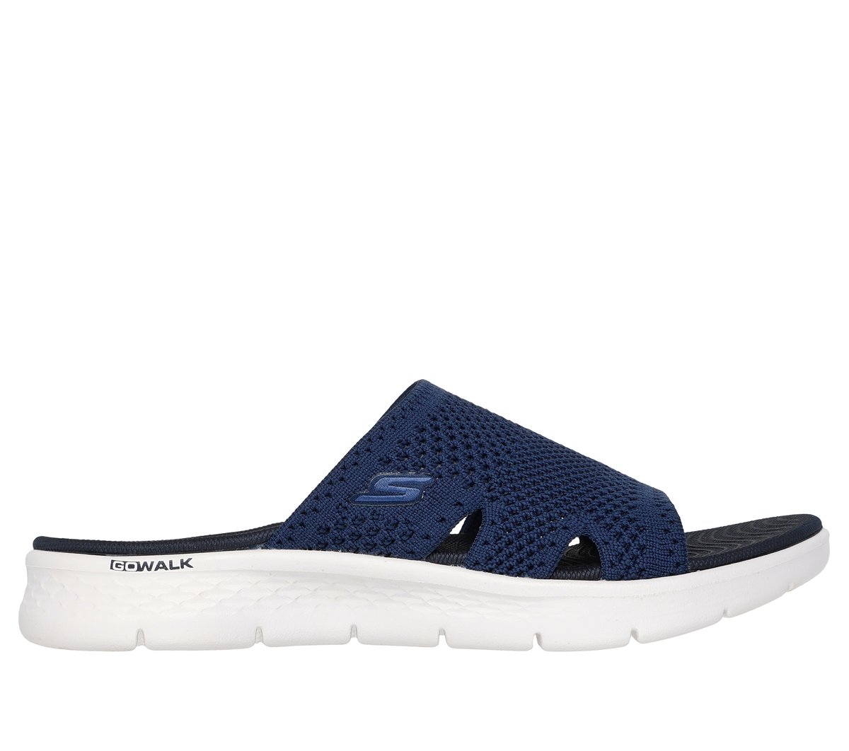 Skechers Donna GO WALK Flex Sandali - Elation in Blu Navy Blue, Taglia 38, Vegan