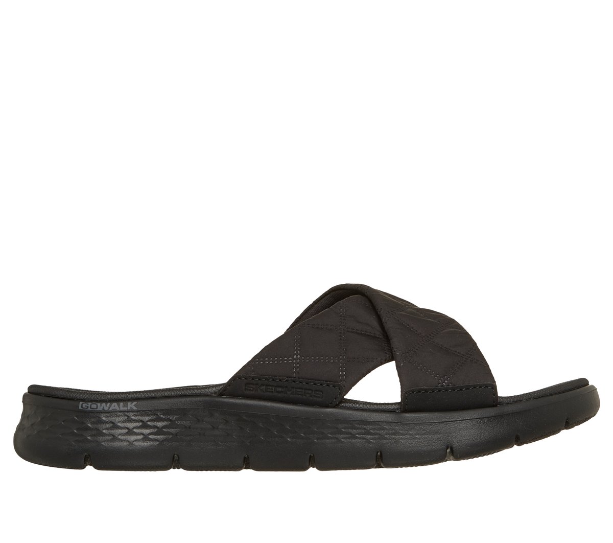 Skechers GO WALK Flex Sandal - Cozy Fit Gracie en Negro, talla 38, Vegan