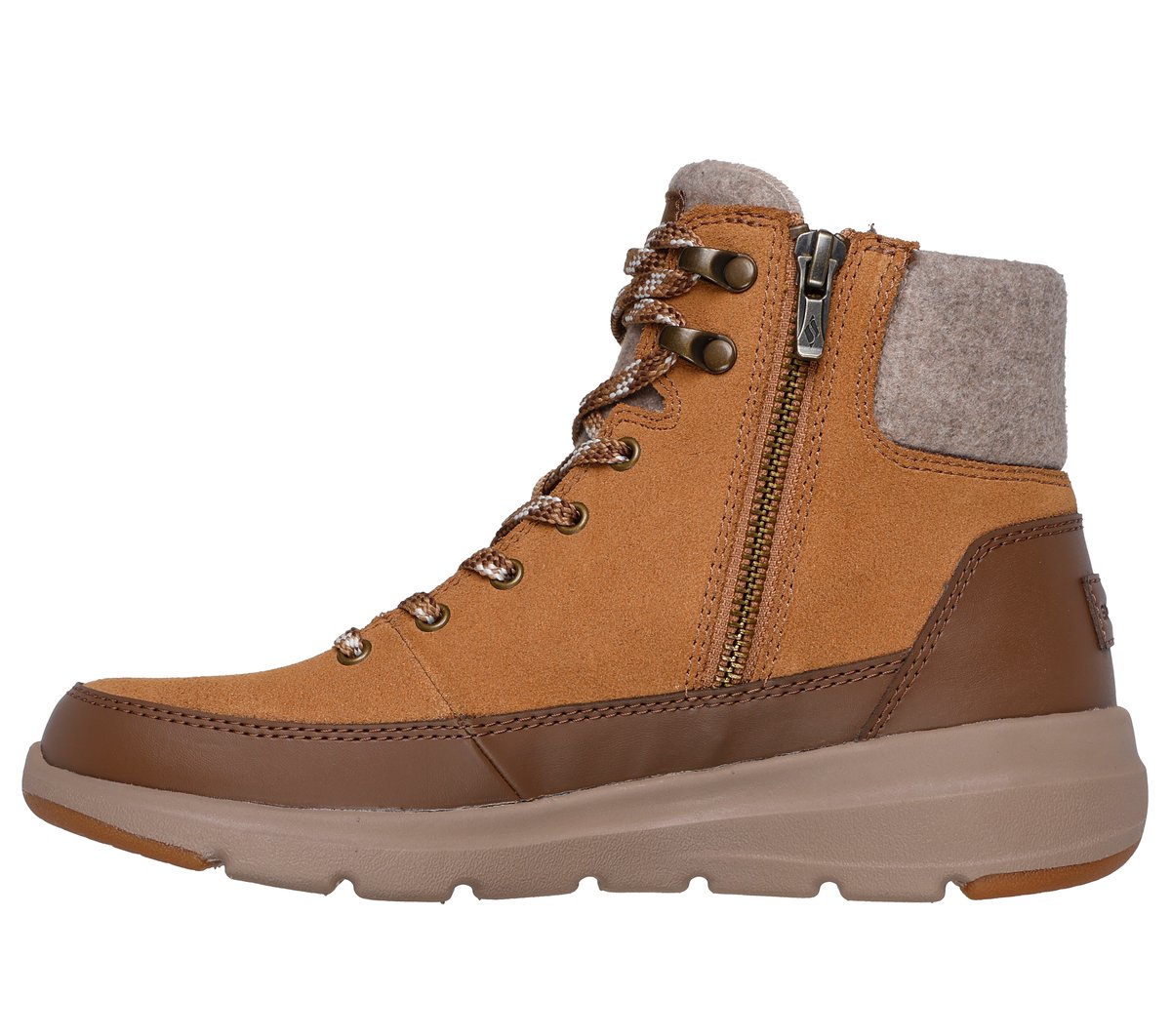 Skechers Glacial Ultra - Tahoe Chaussures Moyen Width en Châtaigne