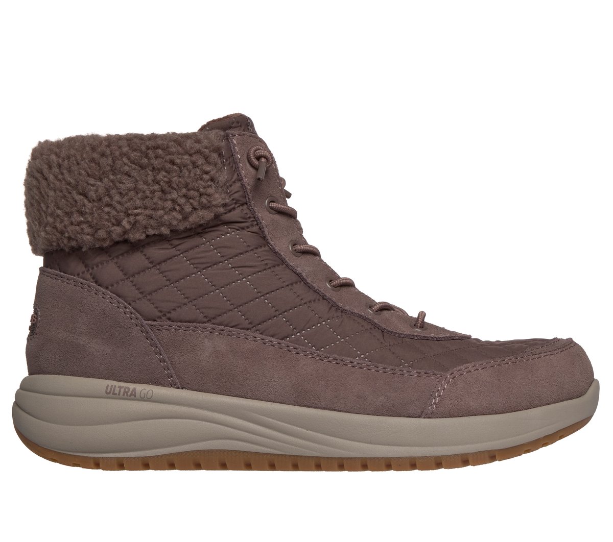 Skechers Women's Slip-ins Waterproof Relaxed Fit: On-The-GO Stellar - Cozy Fit Abigail Boots | Size 11.0 | Coffee | Leather