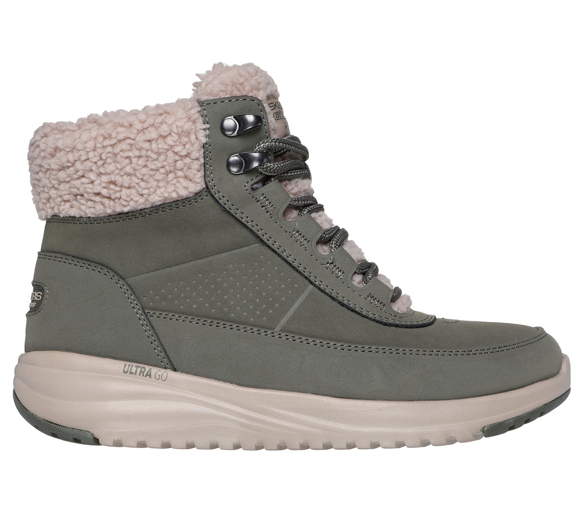 Skechers On-the-GO Stellar - Alpine Adventure en Oliva, talla 38, Vegan