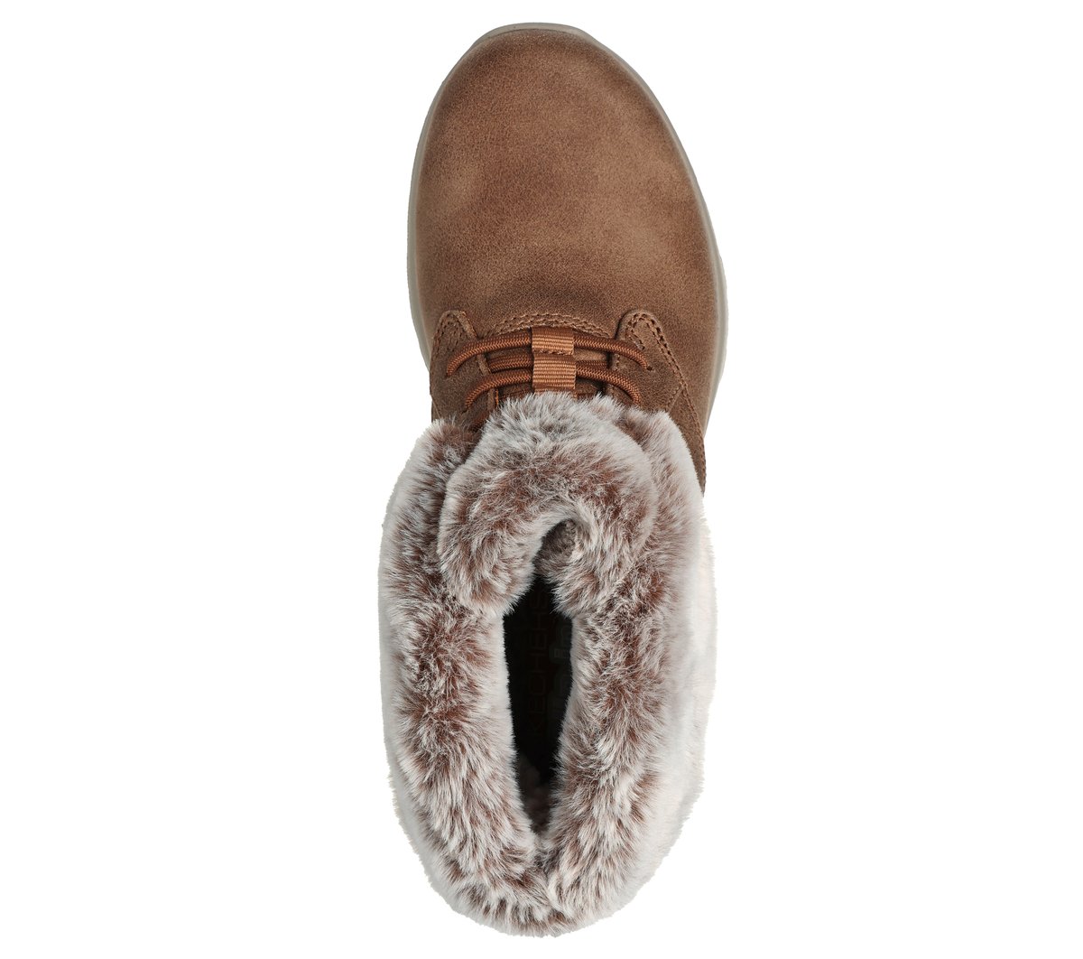 Skechers Slip-ins: On-The-GO Joy - Cozy Charm Chaussures Wide Width en Châtaigne, Vegan