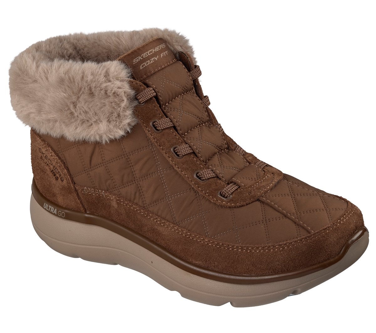 Skechers Slip-ins: On-The-GO Encore - Cozy Fit Maisie Chaussures Wide Width en Brun