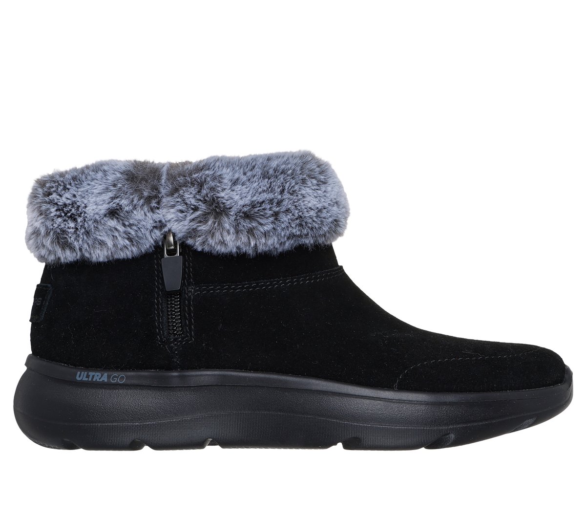Skechers On-the-GO Encore - Snow-Capped en Negro/Gris, talla 37.5