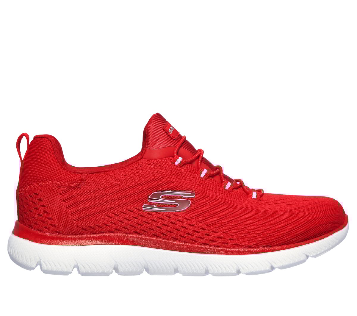Skechers Summits - Fast Attraction en Rojo, talla 39, Vegan
