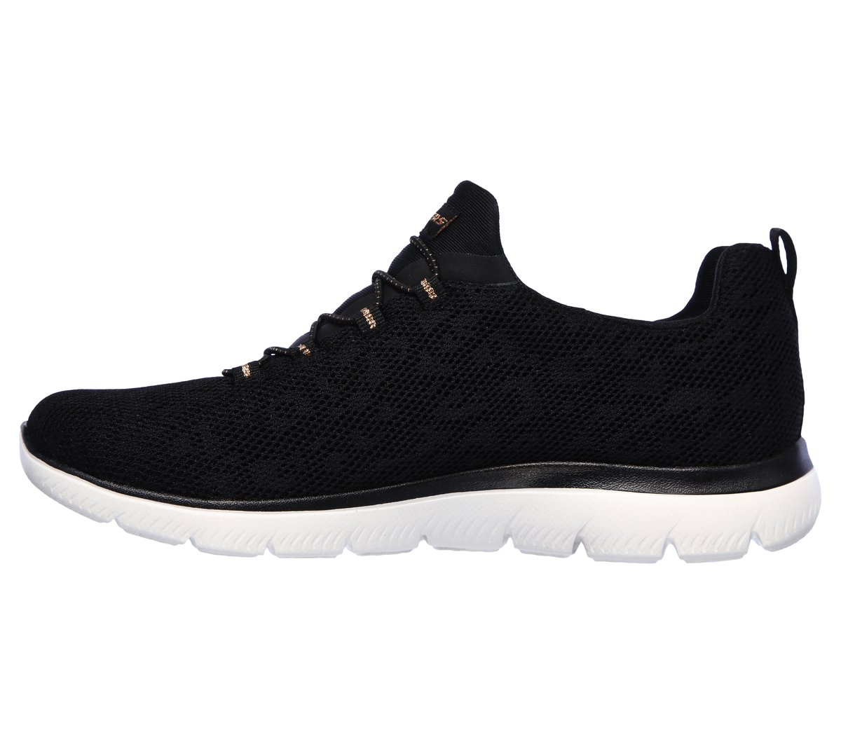 Summits - Leopard Spot — BLACK / ROSE GOLD