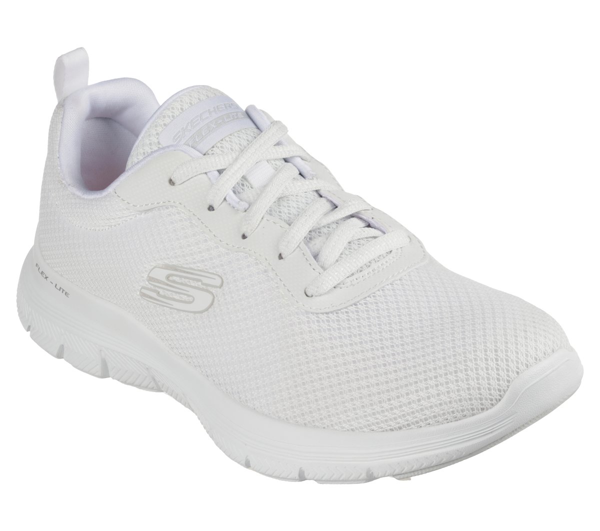 Skechers Flex Appeal 4.0 - Brilliant View en Blanca, talla 38, Vegan