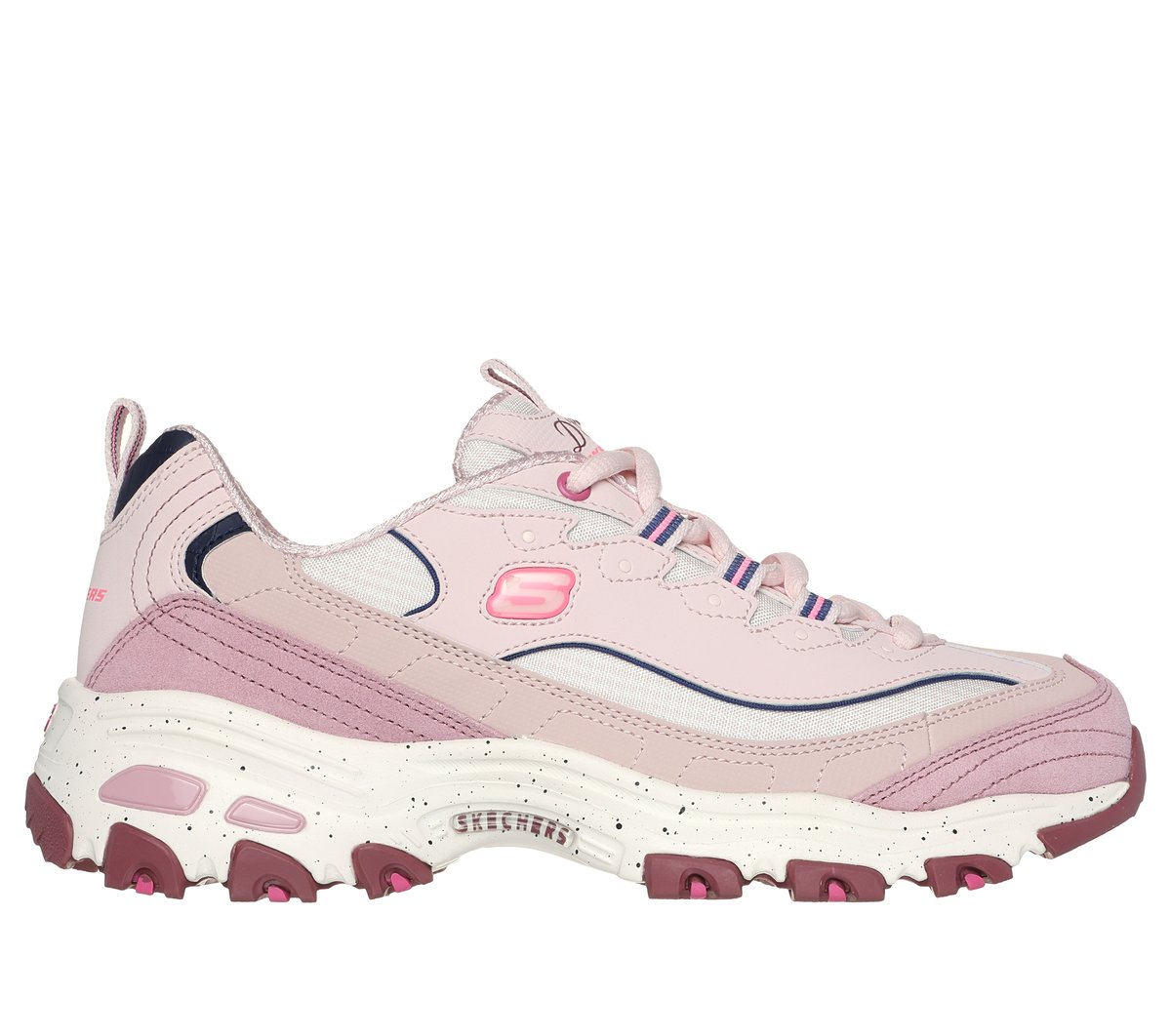 Skechers D'Lites - Bold Views en Mauve, talla 35