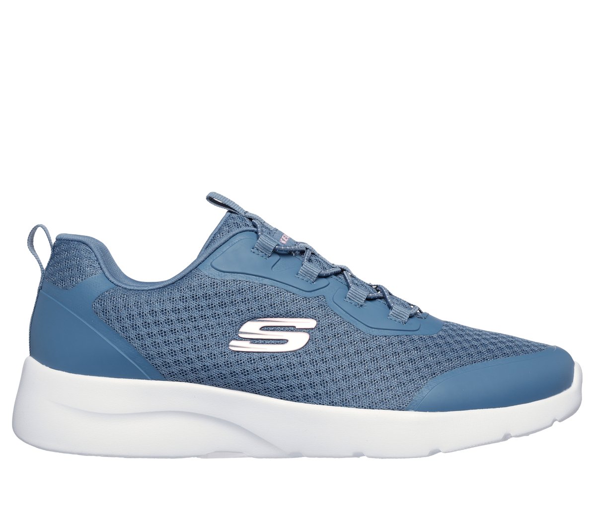 Skechers Women's Slate Dynamight 2.0 - Social Orbit Sneaker In Size 7 | Textile/Synthetic, Vegan, Machine Washable