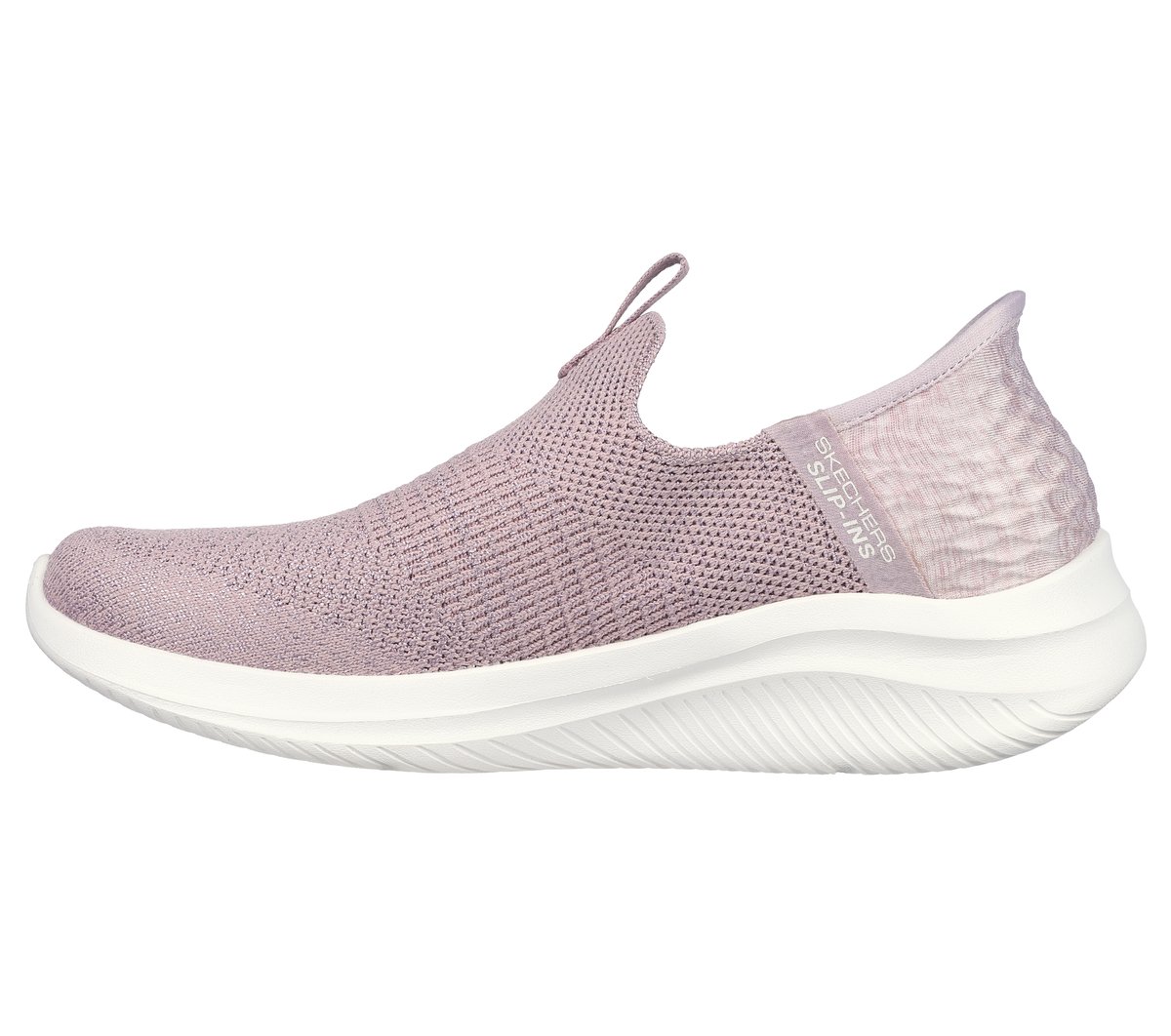 Skechers Slip-ins: Ultra Flex 3.0 - Smooth Step Chaussures Moyen Width en Mauve, Vegan