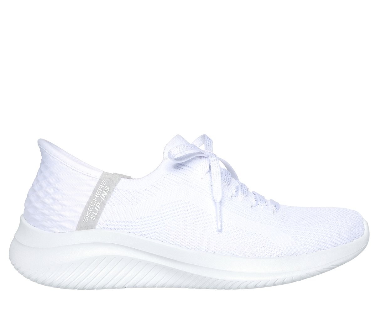 Skechers Slip-ins: Ultra Flex 3.0 - Brilliant en Blanca, talla 36, Vegan