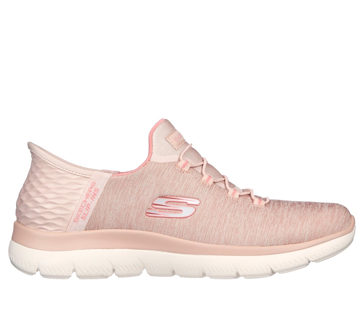 Skechers Slip-Ins: Summits - Dazzling Haze Sneaker In Rose, GrößE 35 Wide, Vegan-image