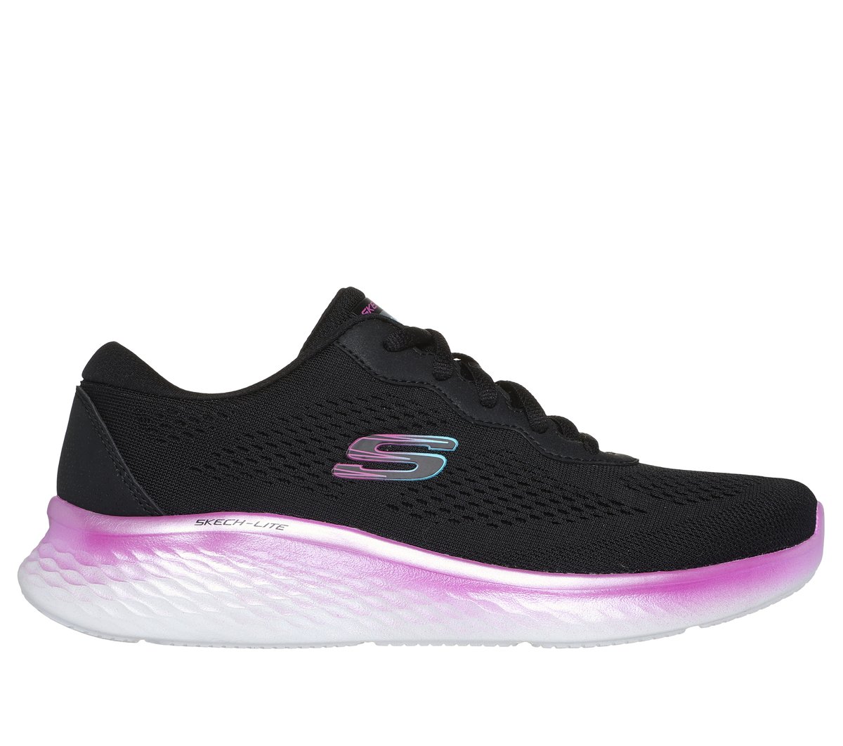 Skechers Skech-Lite Pro - Stunning Steps en Negro/Morado, talla 39.5, Vegan