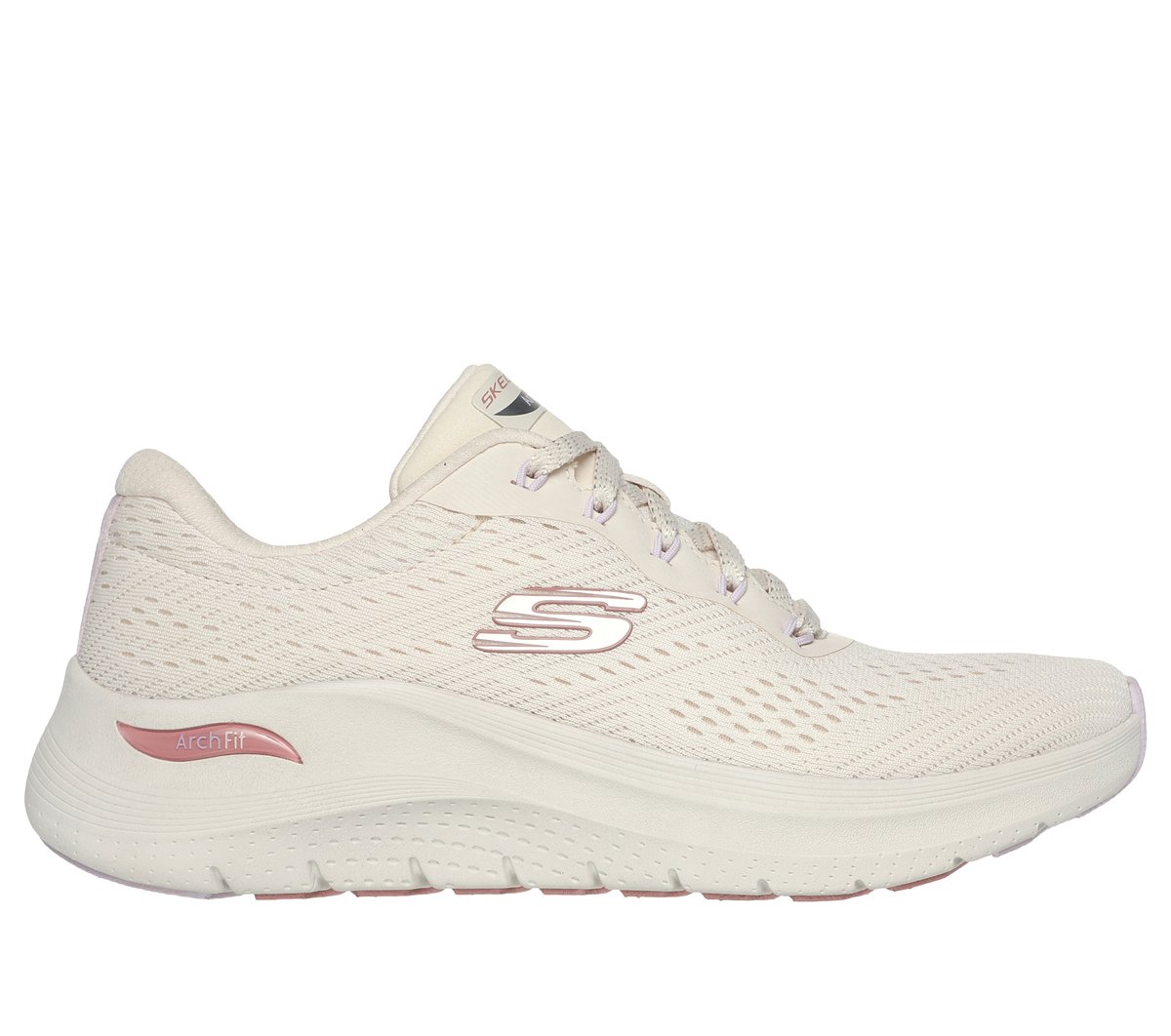 Skechers Arch Fit 2.0 - Big League en Natural, talla 36, Vegan