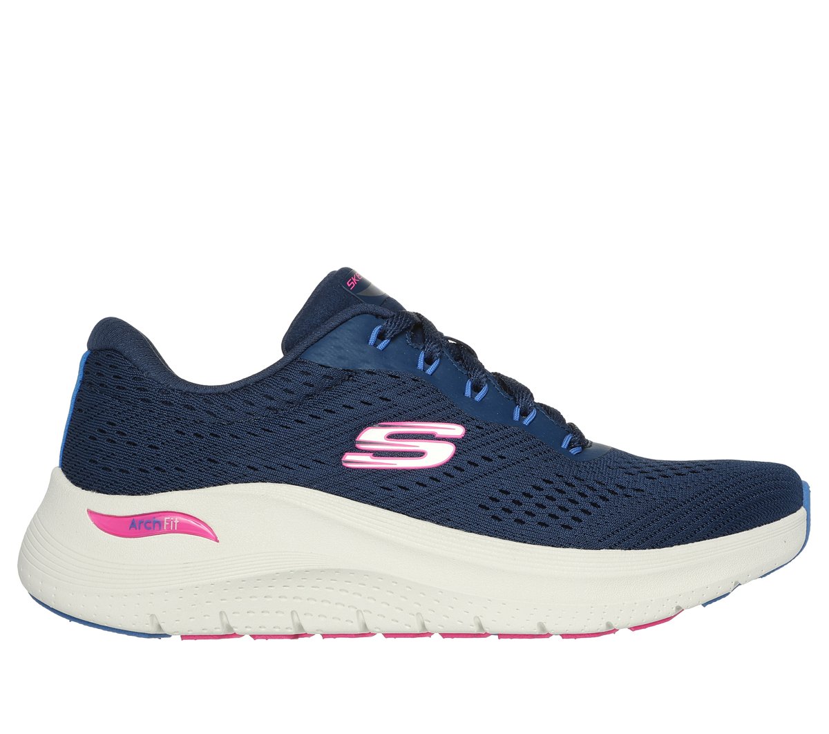 Skechers Arch Fit 2.0 - Big League en Navy, talla 39, Vegan