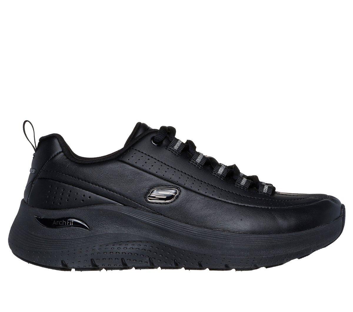 Skechers Arch Fit 2.0 - Star Bound en Negro, talla 39.5