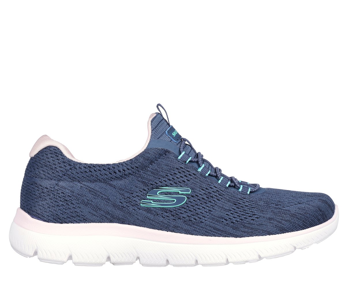 Skechers Summits - Fun Flair en Navy, talla 36, Vegan