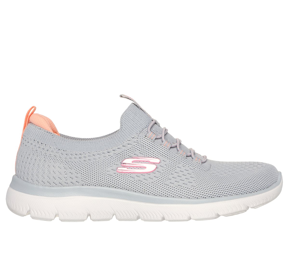 Skechers Summits - Top Player en Gris/Hombreta, talla 39.5, Vegan