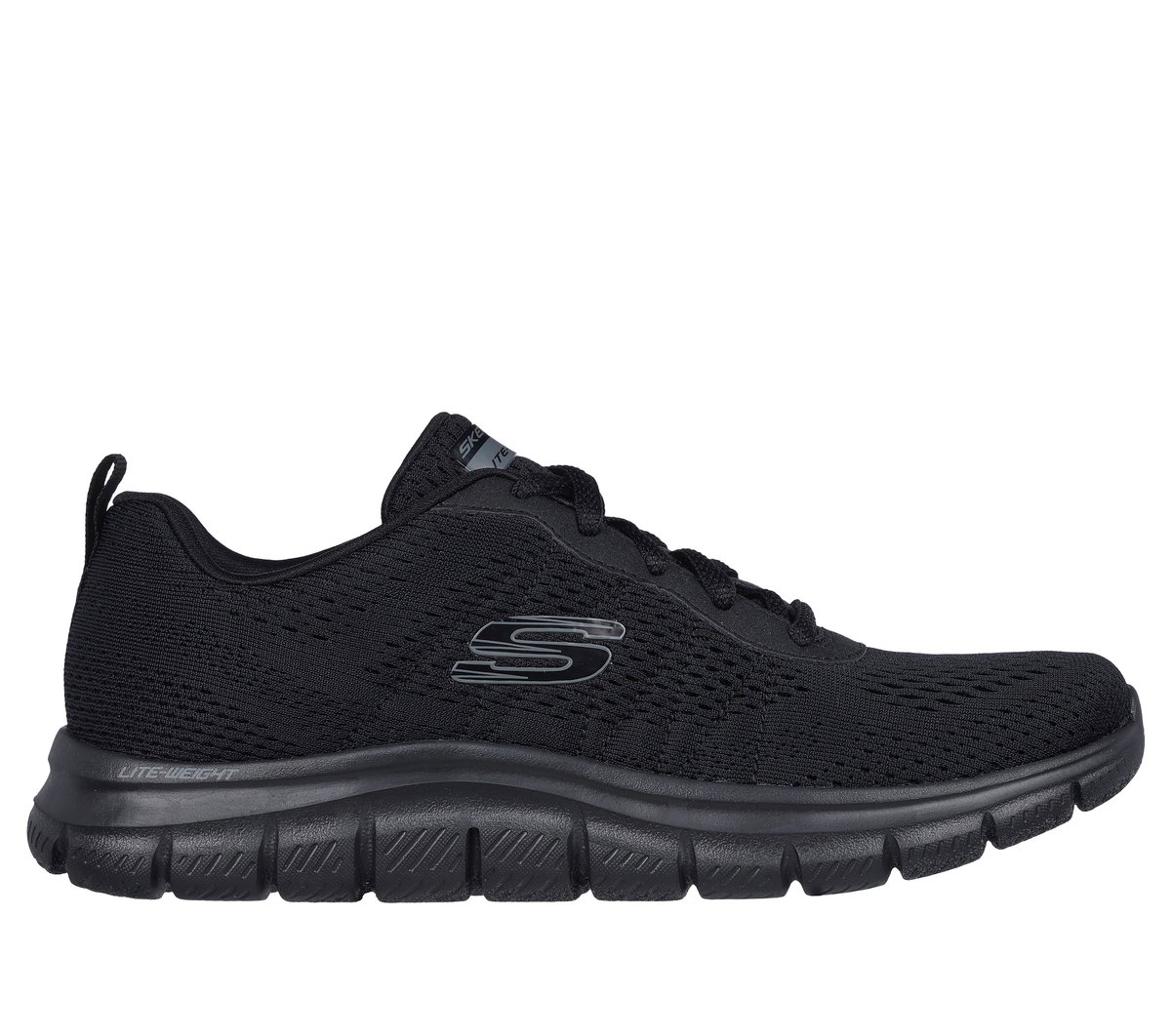 Skechers Track - New Staple en Negro, talla 39.5, Vegan