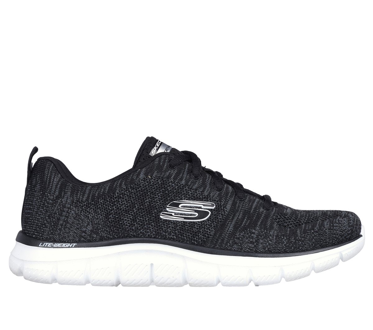 Skechers Track - Daytime Dreamer en Negro/Blanca, talla 37, Vegan