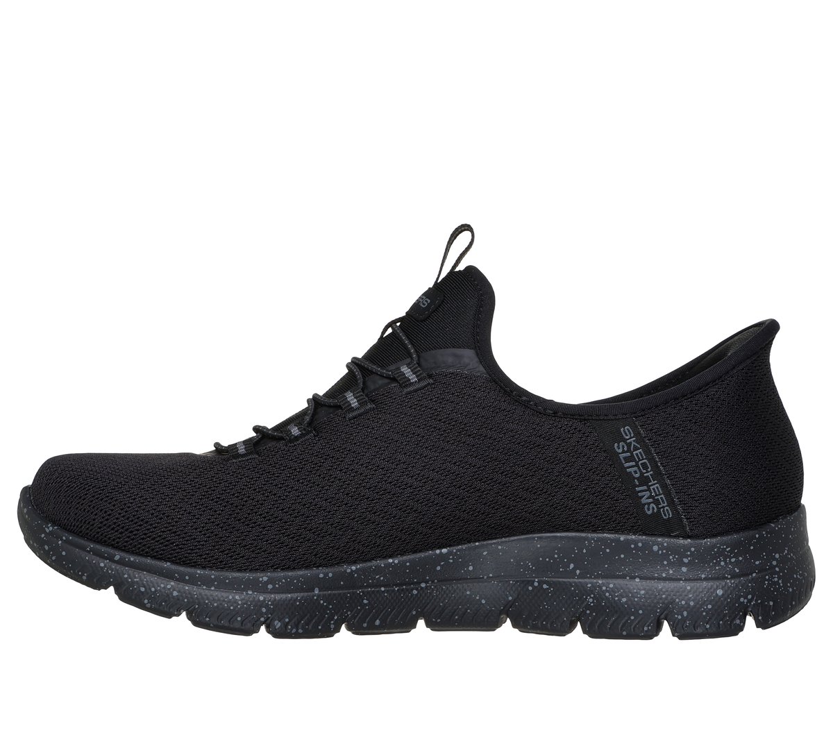 Skechers Slip-ins Waterproof: Summits - Best Choice Chaussures Moyen Width en Noir, Vegan