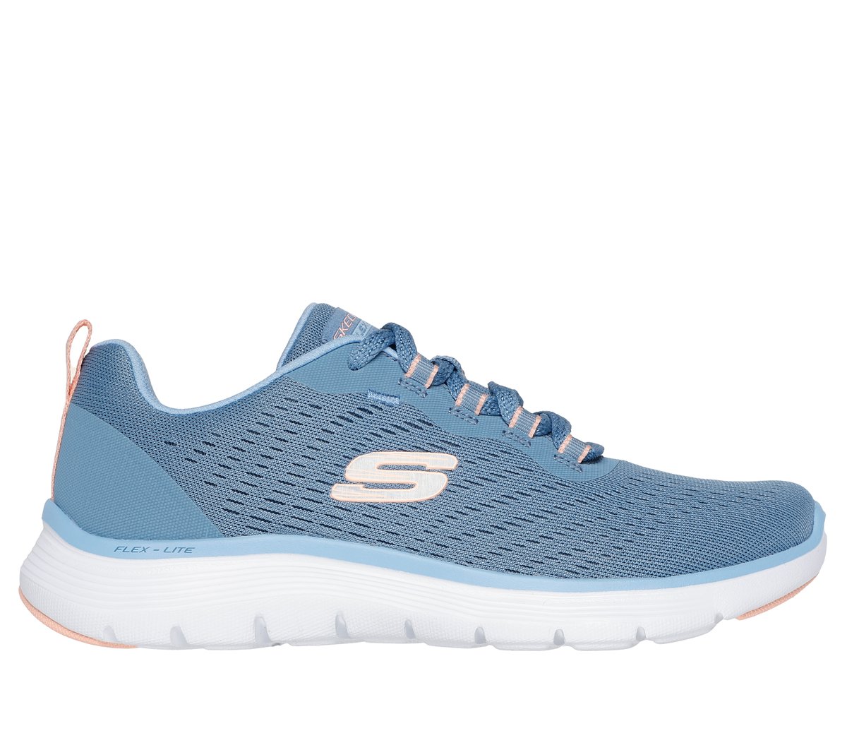 Skechers Flex Appeal 5.0 - New Path en Gris Pizarra, talla 36.5, Vegan