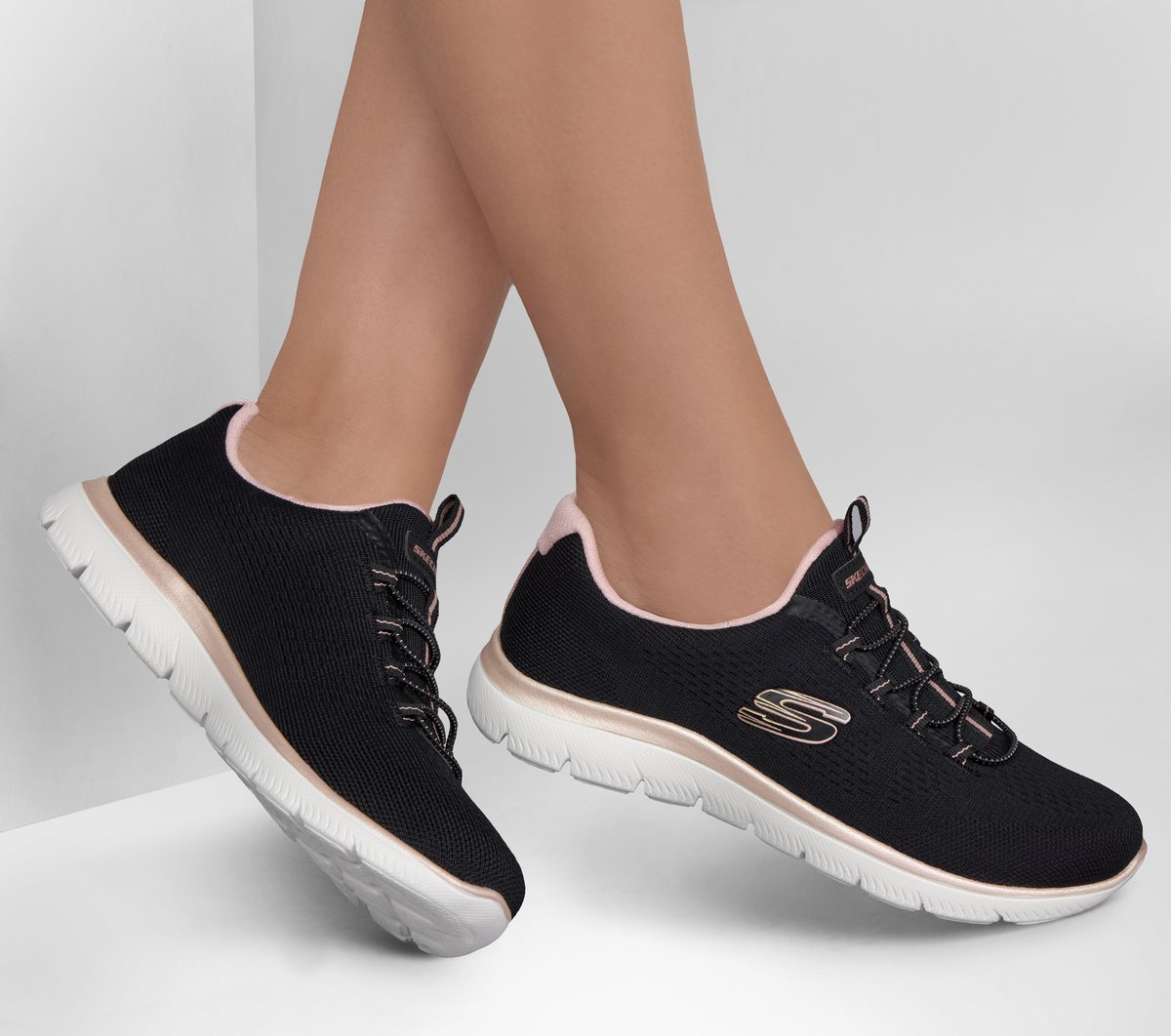 Summits - Brilliant Glow — BLACK / ROSE GOLD
