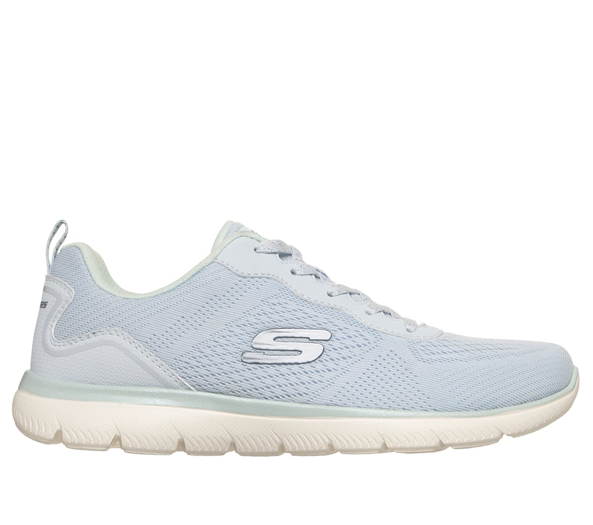 Skechers Summits - Quiet Dream en Azul/Hombreta, talla 37, Vegan