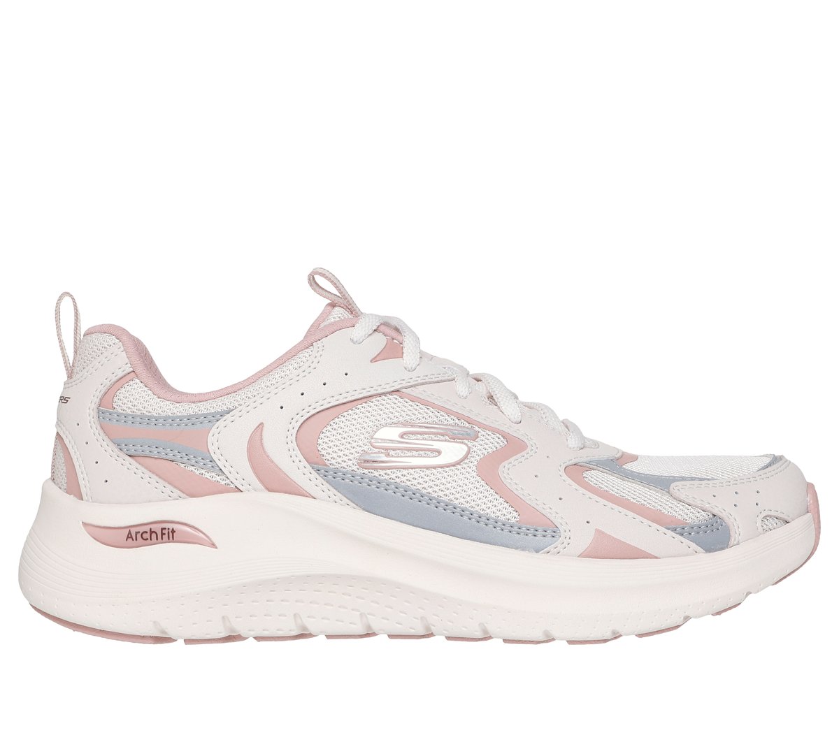 Skechers Arch Fit 2.0 - Vintage Luxe en Rosa, talla 38