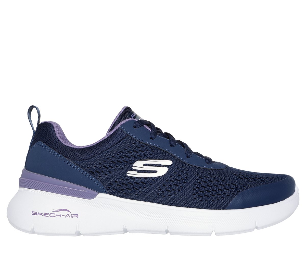 Skechers Skech-Air Dynamight 2.0 - New Heights en Navy/Lavanda, talla 37, Vegan