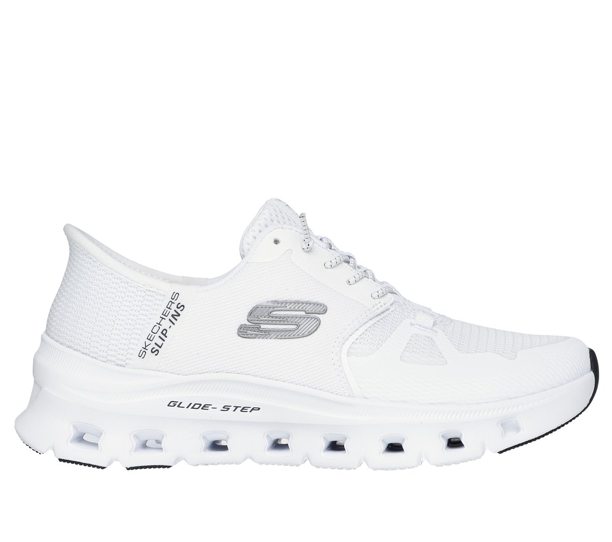 Skechers Slip-ins: Glide-Step Pro en Blanca, talla 38.5, Vegan