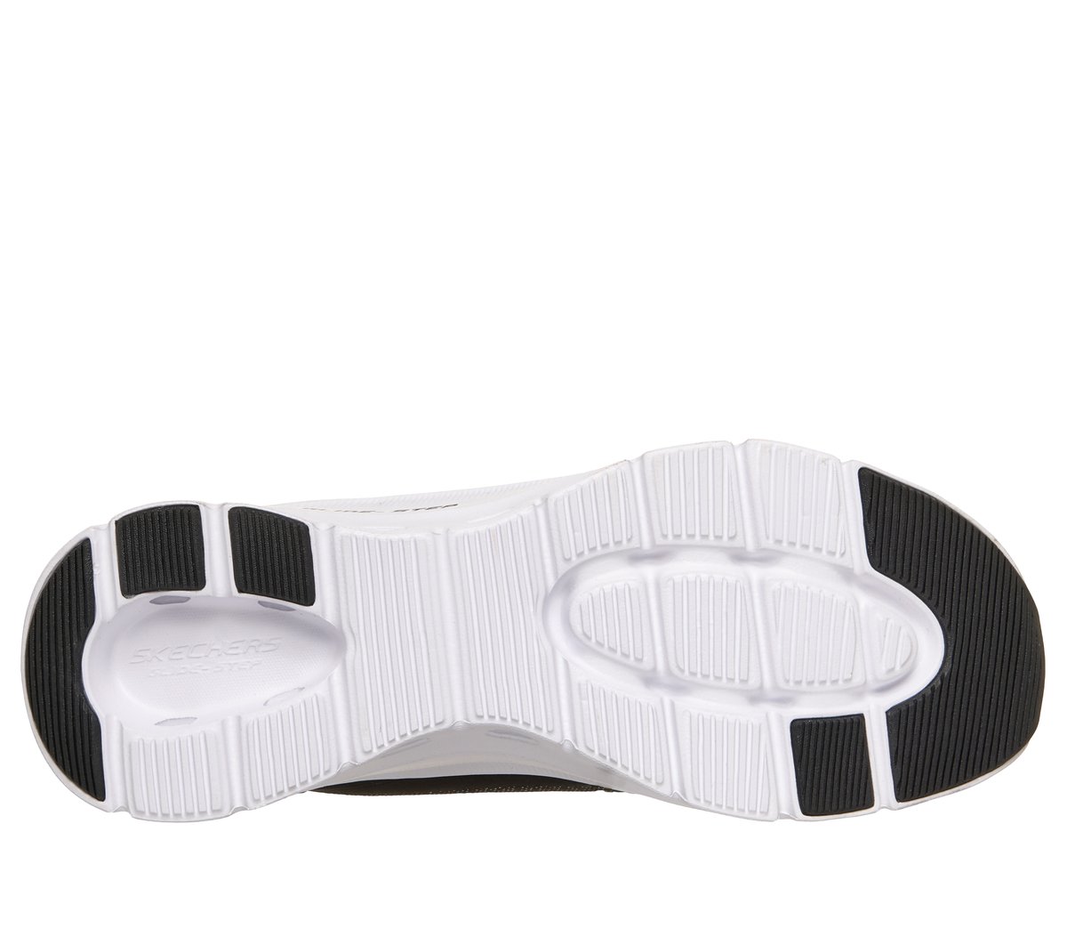 Skechers Glide-Step Pro - Soft Mirage Chaussures Moyen Width en Noir/Blanc, Vegan, Lavable en machine