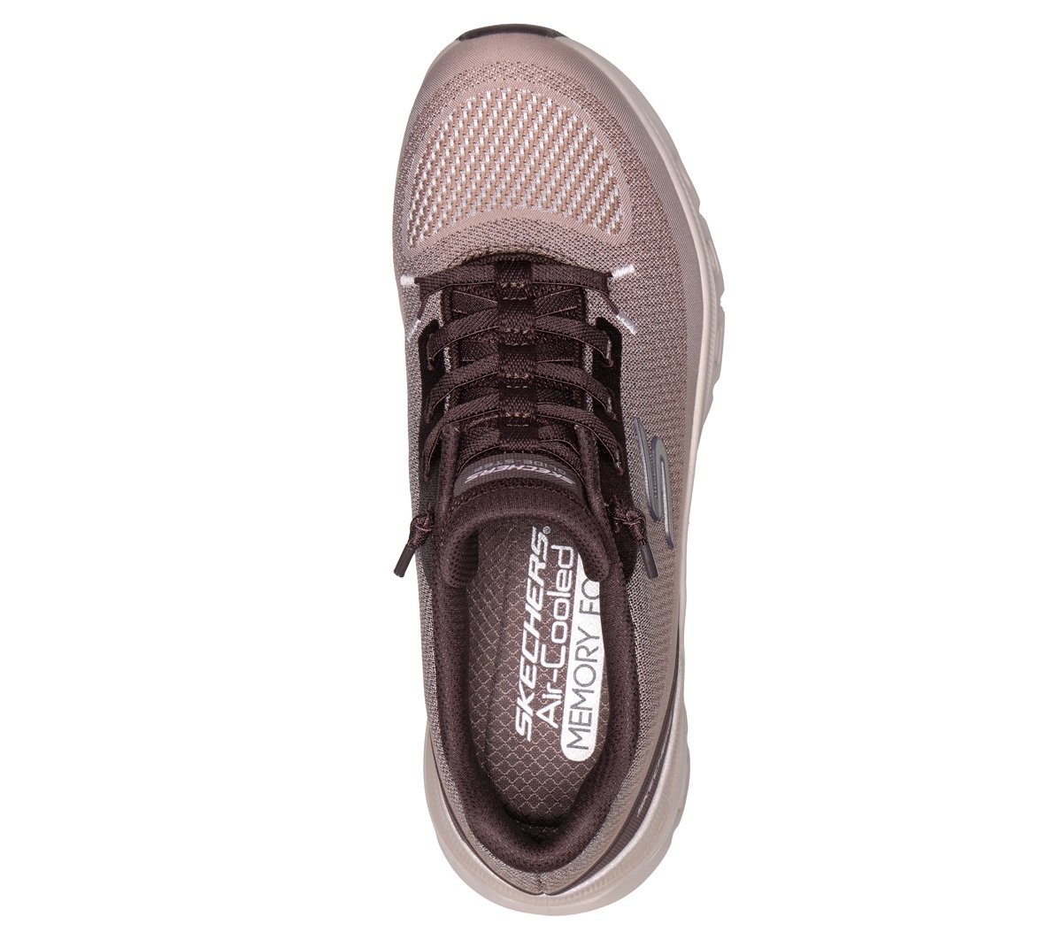 Skechers Glide-Step Pro - Soft Mirage Chaussures Moyen Width en Brun, Vegan, Lavable en machine