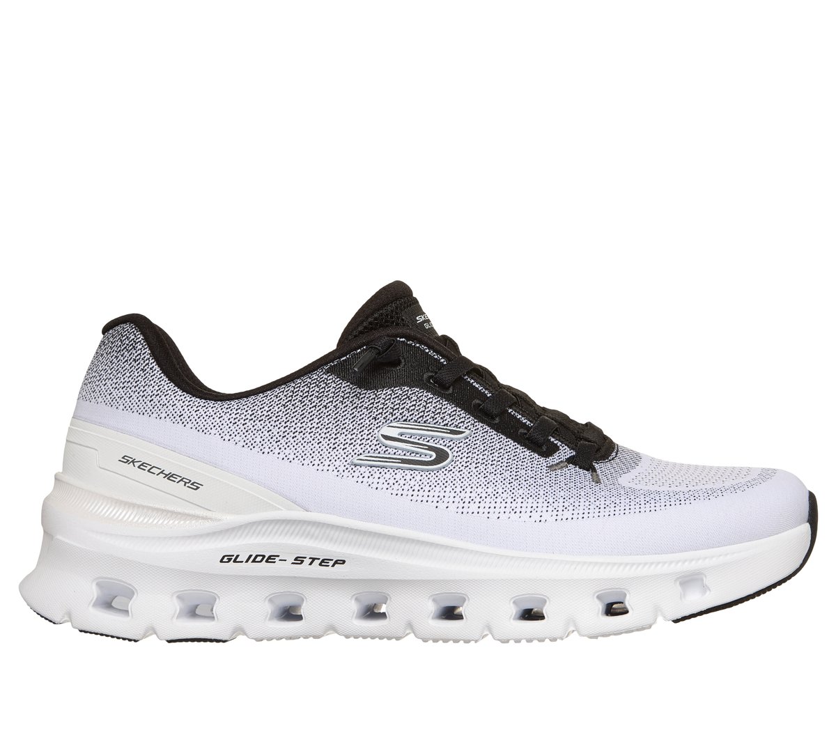Skechers Glide-Step Pro - Soft Mirage en Blanco/Negro, talla 36, Vegan