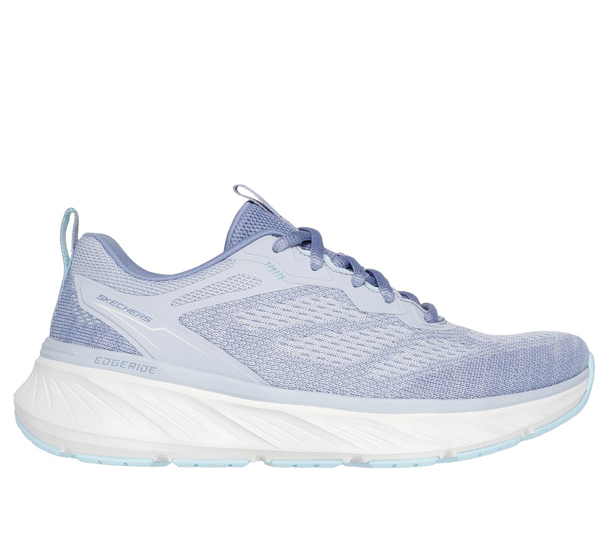 Skechers Relaxed Fit: Edgeride - Power Flow en Gris Pizarra, talla 38.5, Vegan
