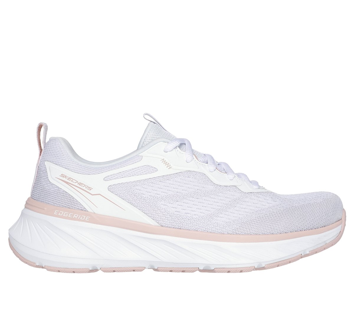 Skechers Relaxed Fit: Edgeride - Power Flow en Blanco/Natural, talla 38, Vegan