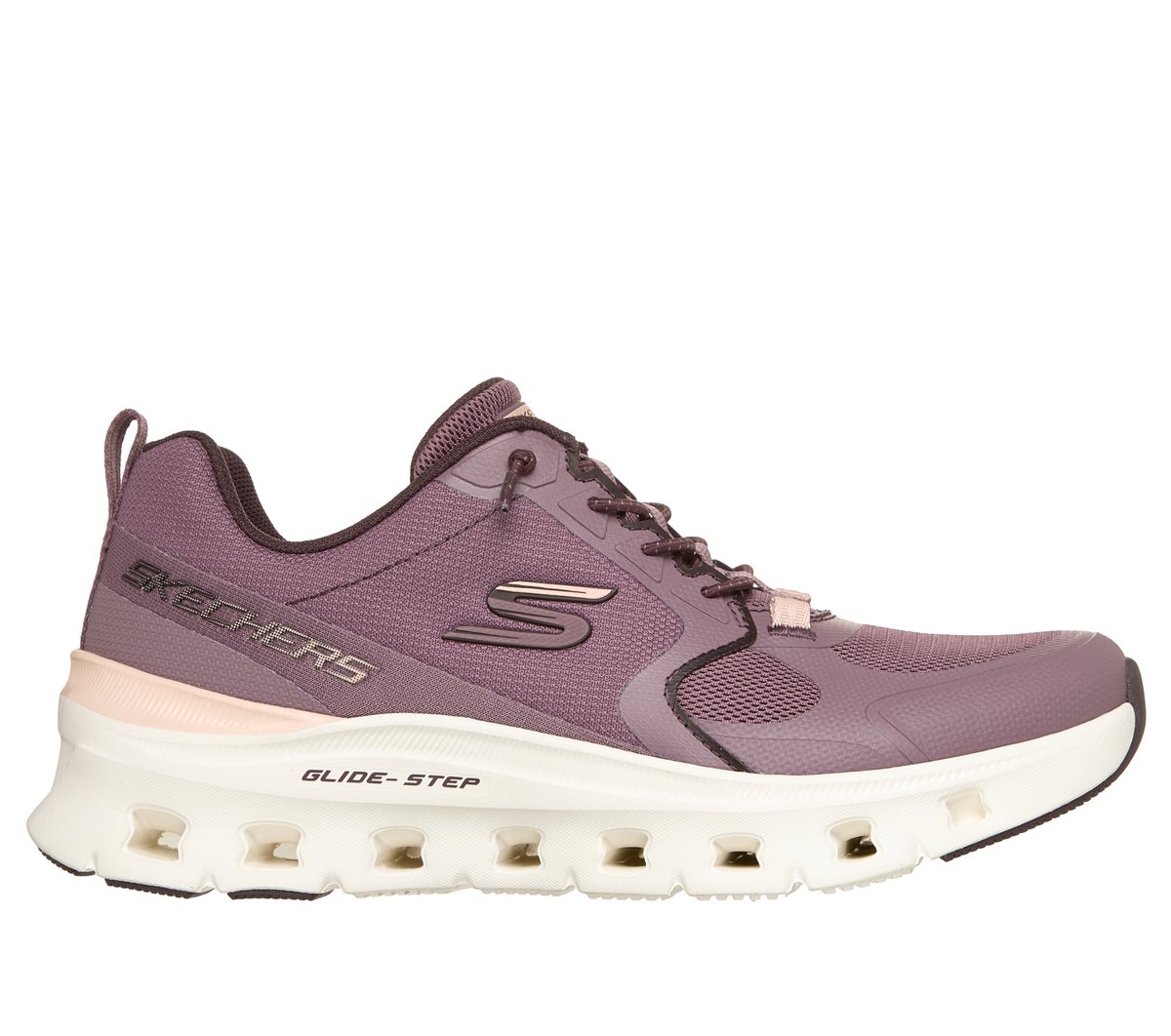 Skechers Glide-Step Pro - Cool Drift en Ciruela, talla 35, Vegan