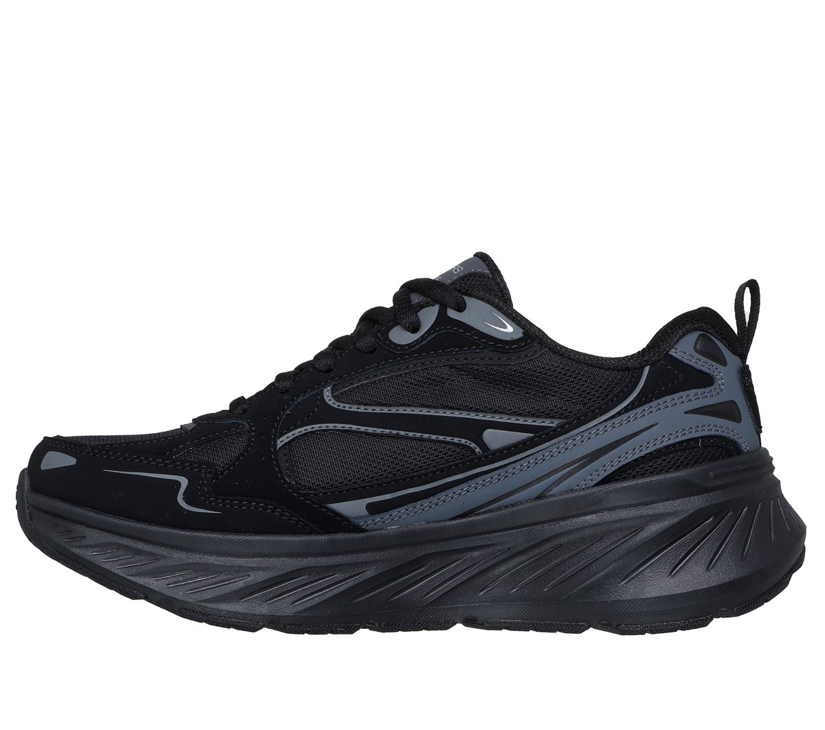 Waterproof Relaxed Fit: Edgeride - Misty Skies — BLACK