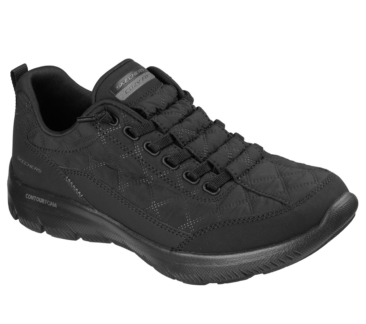 Summits Contour Foam - Cozy Fit — BLACK