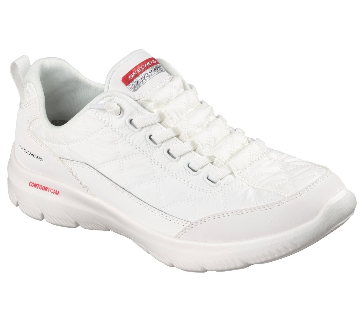 Summits Contour Foam - Cozy Fit — WHITE