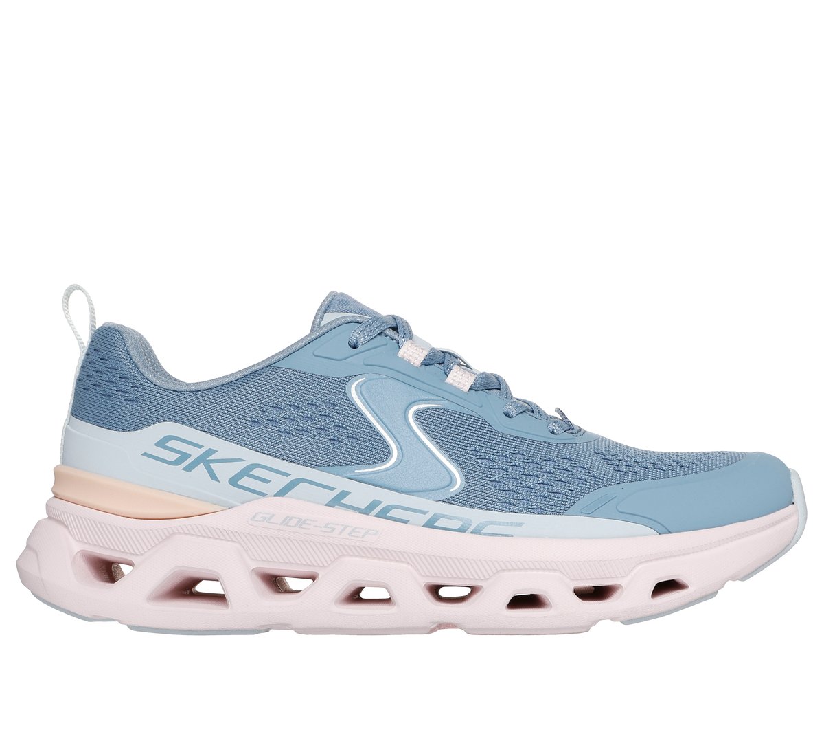 Skechers Glide-Step Altus - Cool Motion en Slate/Rosa, talla 38