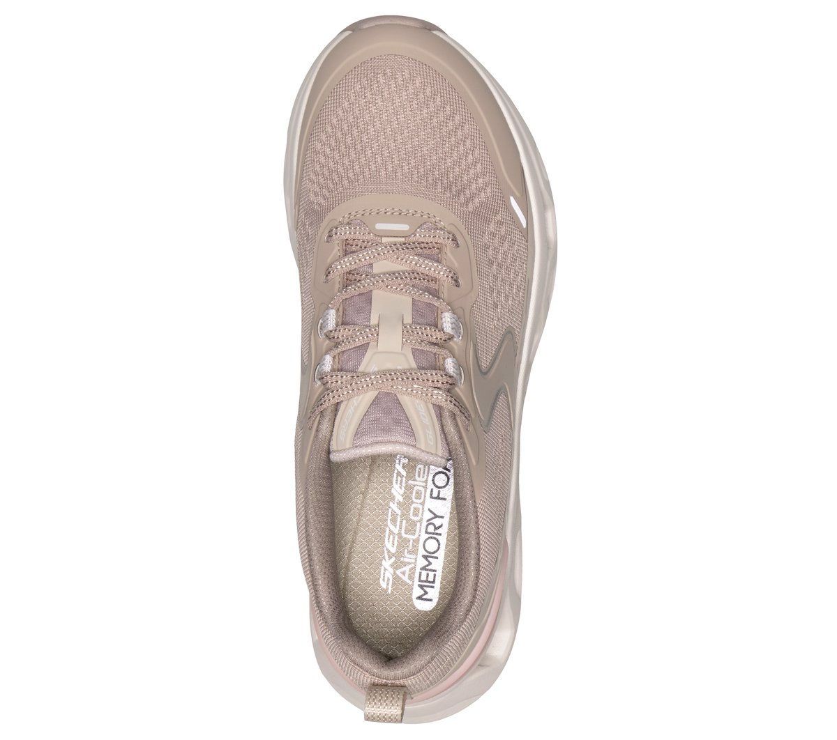 Skechers Glide-Step Altus - Cool Motion Chaussures Moyen Width en Taupe, Lavable en machine