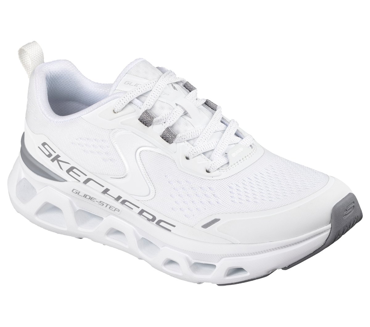 Skechers Glide-Step Altus - Cool Motion Chaussures Moyen Width en Blanc, Lavable en machine