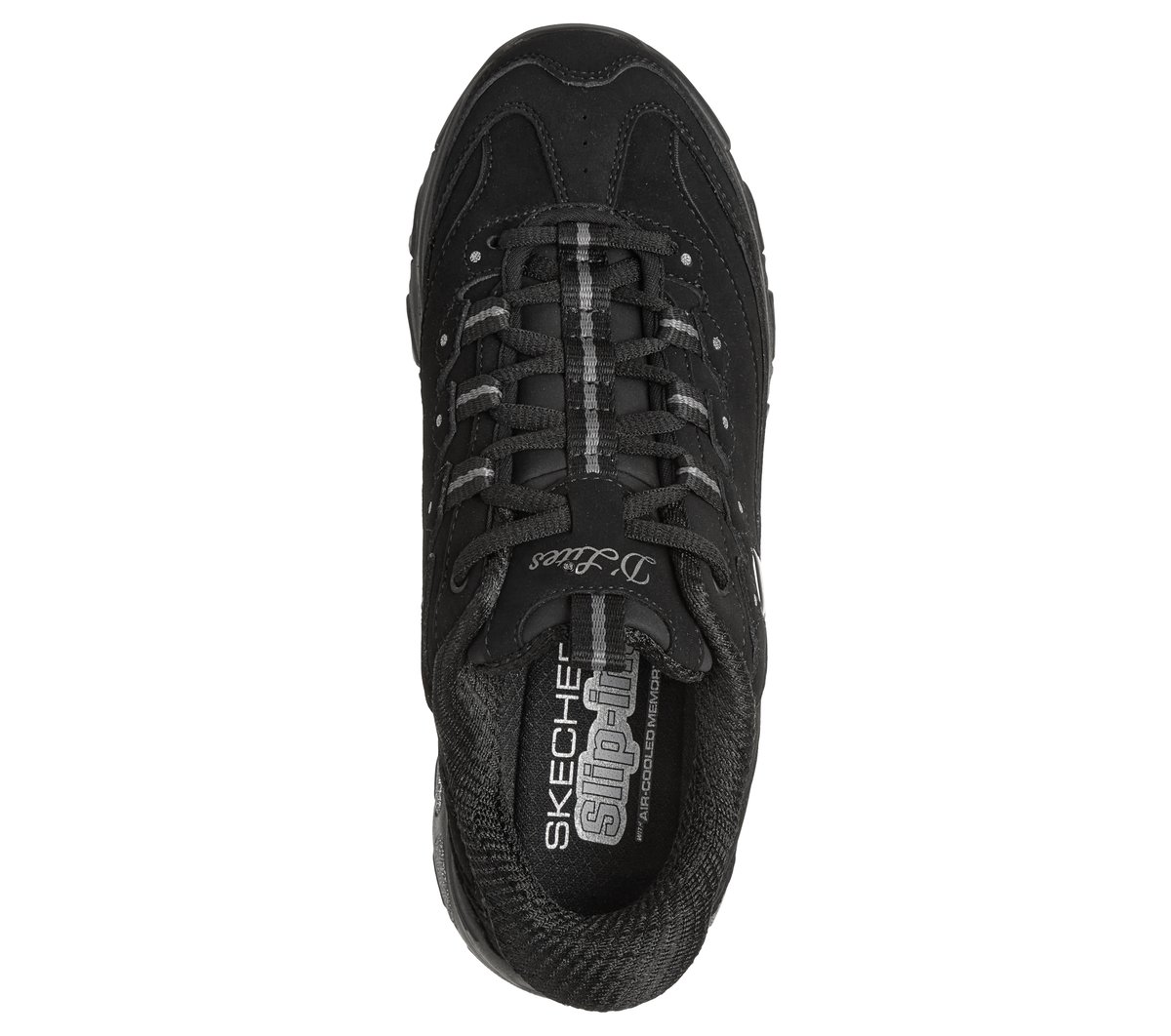 Skechers Slip-ins: D'Lites - Classic Remix Chaussures Wide Width en Noir