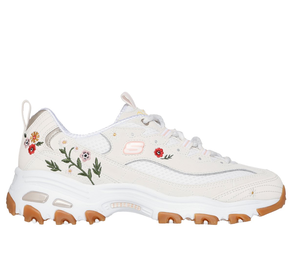 Skechers D'Lites - Spring Bloom en Natural, talla 39