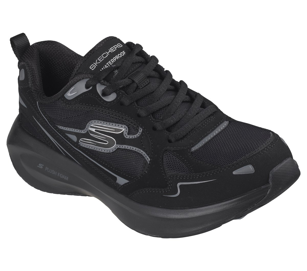 Waterproof: Plush Foam - Cool Mist — BLACK