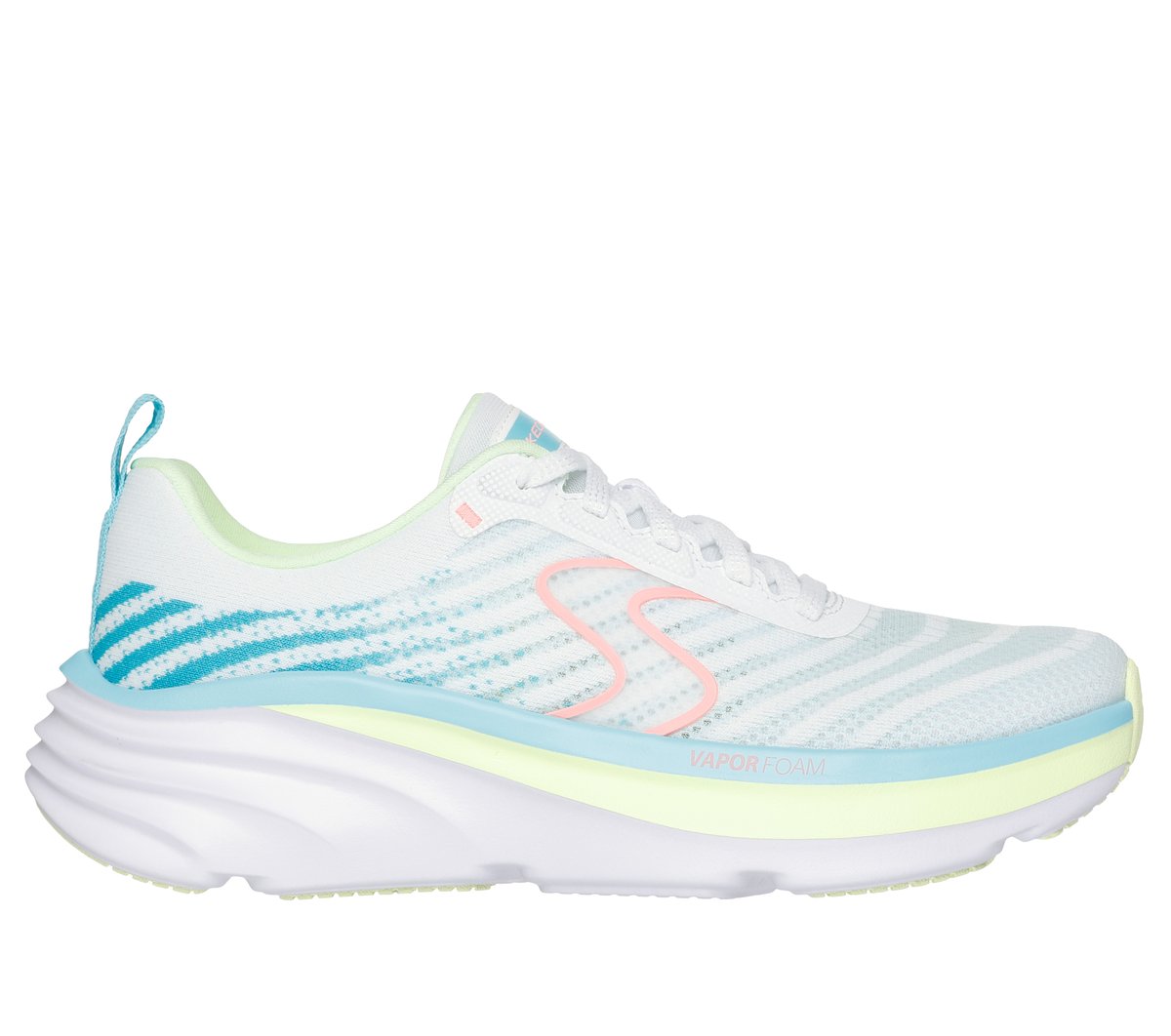 Skechers Relaxed Fit: D'Lux Vapor - Cool Breeze en Blanco, talla 36, Vegan