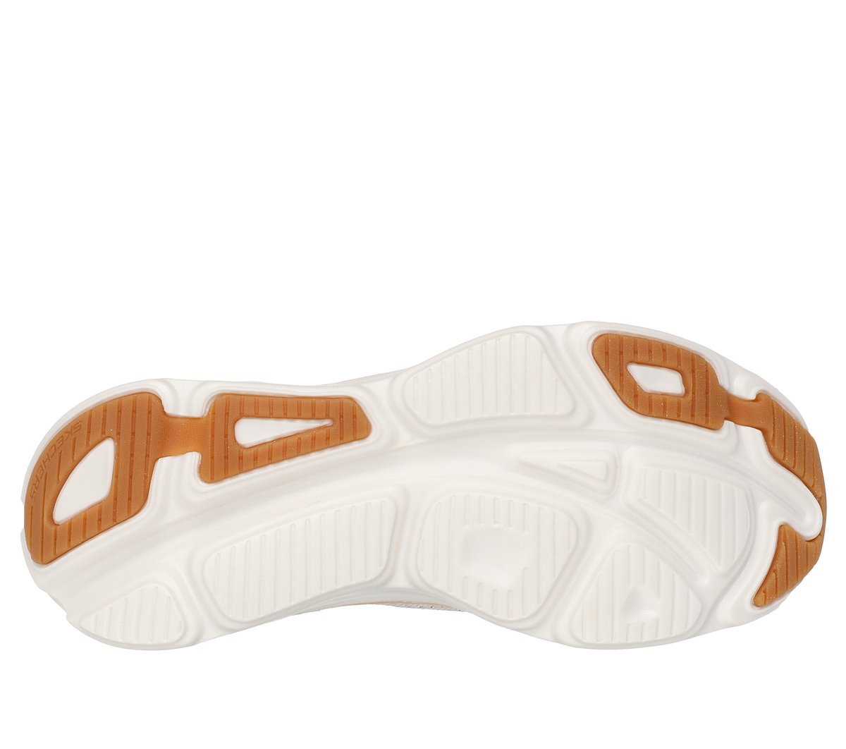 Skechers Slip-ins Relaxed Fit: D'Lux Vapor - Evening Glowing Chaussures Moyen Width en Beige/Doré, Vegan, Lavable en machine