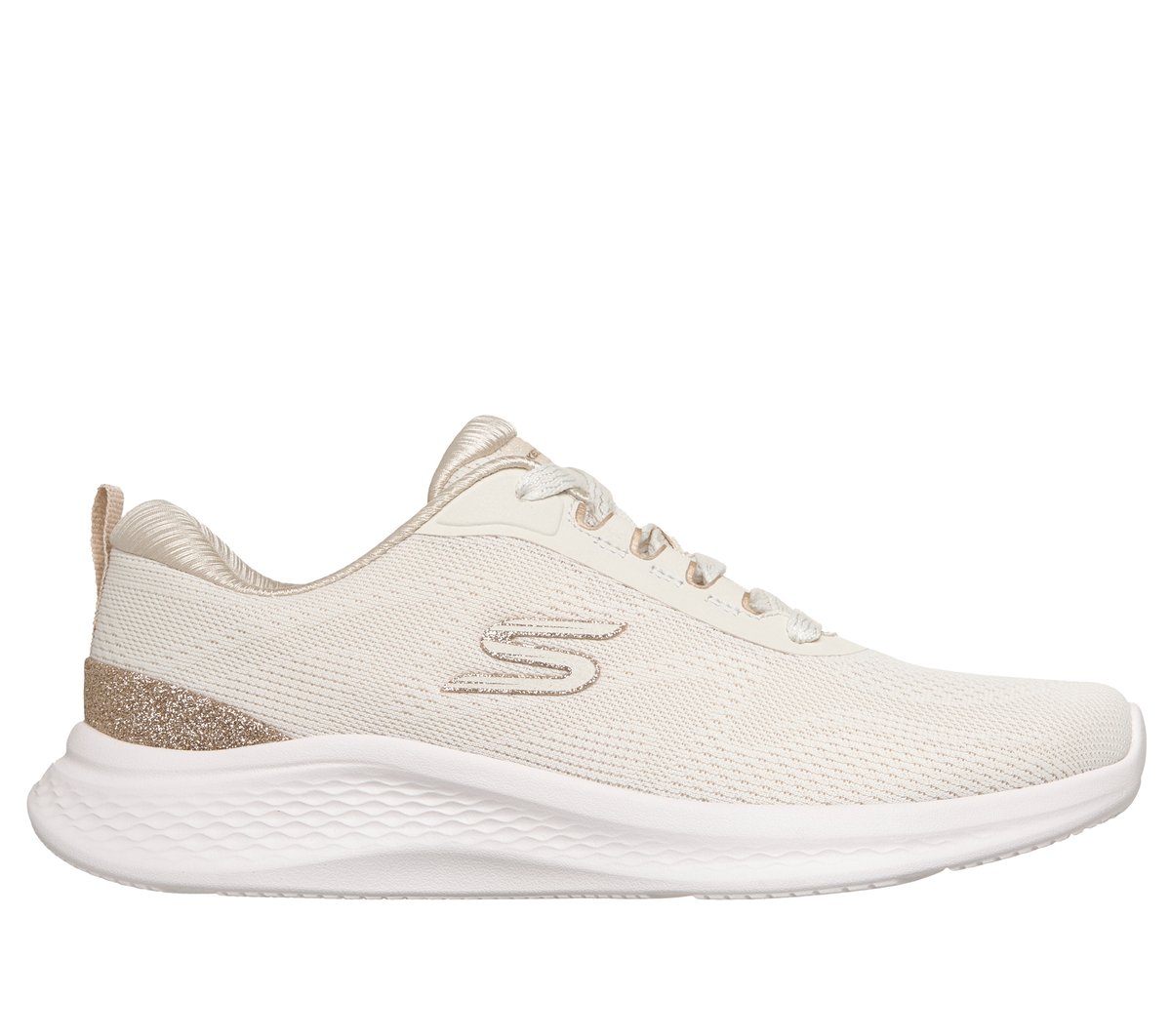Skechers Skech-Lite Pro 2.0 - Brilliant Shimmer en Natural/Oro, talla 38, Vegan