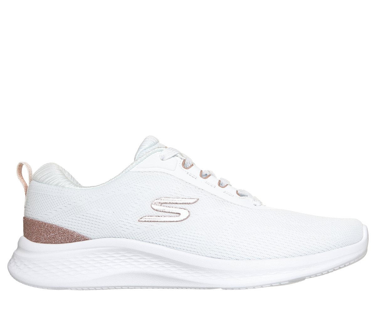 Skechers Skech-Lite Pro 2.0 - Brilliant Shimmer en White Rose Gold, talla 36, Vegan